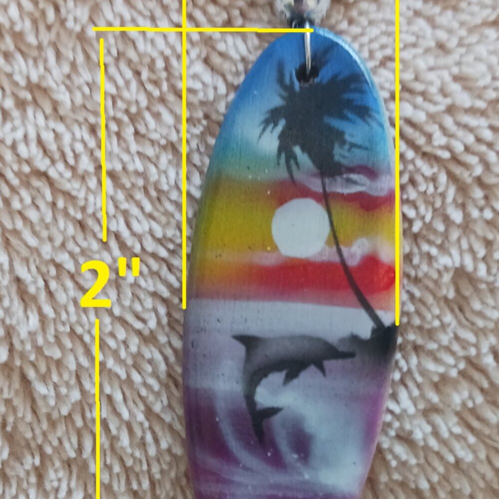 SURF BOARD NECKLACE
